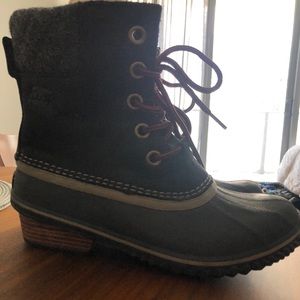 Sorel Black Winter Boots